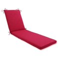 thumbnail image 1 of 80" Pink Solid Outdoor Patio Chaise Lounge Cushion, 1 of 1