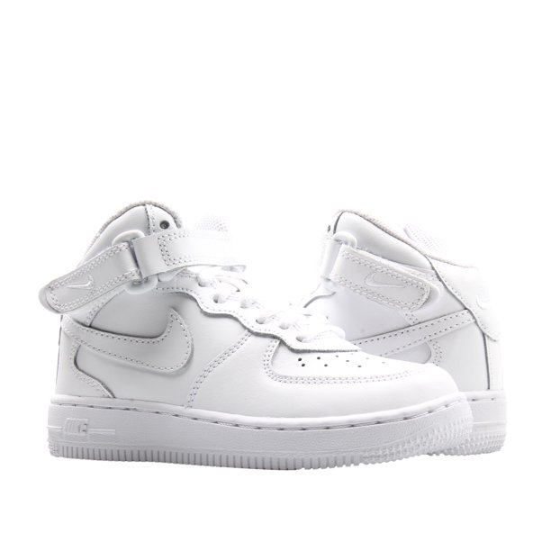 Nike Nike Air Force 1 Mid Ps White White Little Kids Basketball Shoes 113 Walmart Com Walmart Com