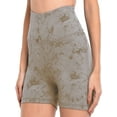 thumbnail image 3 of Women Biker Shorts with Pockets Yoga Workout Athletic Running Tummy Control Shorts, 3 of 5