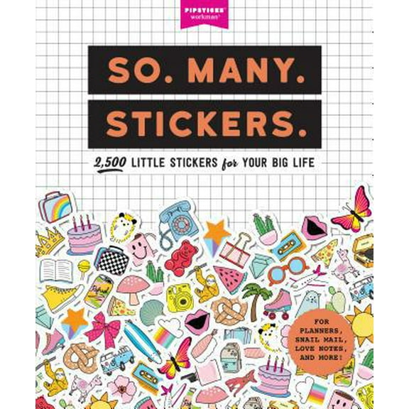 Pre-Owned So. Many. Stickers.: 2,500 Little Stickers for Your Big Life (Paperback) 1523507152 9781523507153