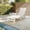 White, variant on Domi Outdoor Patio Chaise Lounge Chair, HDPE Pool Lounger with Adjustable Reclining Backrest for Poolside, Backyard & Sunbathing, White