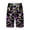 Black-E, variant on YAYUBA Mens Swim Trunks 5 Inch with Compression Liner Quick Dry Gradient Mens Bathing Suits Loose Beach Swimming Shorts for Men