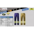 thumbnail image 3 of Flame Resistant FR High Visibility Hi Vis Pant – 88/12 Cotton Nylon blend – 9 oz twill, 3 of 3