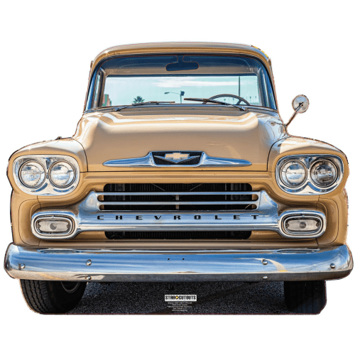 SC2451 1958 Chevy Apache Cardboard Cutout Standee Standup