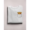 thumbnail image 3 of Pizza In Your Pocket Sweatshirt Women -Image by Shutterstock, Female XX-Large, 3 of 4