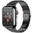 thumbnail image 5 of Apple Watch 7 41mm 45mm 6 5 4 3 2 1 SE Stainless Steel iWatch Band with Full Case, 5 of 6