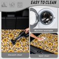 thumbnail image 3 of Yspwyqan Trunk Matt for SUV, All Weather Anti-Slip Auto Rear Trunk Liner, Sunflower Leopard Print Easy to Clean Vehicle Interior Mat Fits Most Cars SUVs Sedans Wagons, 3 of 7