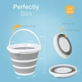 thumbnail image 6 of Brookstone Collapsible Bucket, 2.6 Gallon, Foldable, 6 of 7