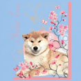 thumbnail image 3 of CafePress - Cherry Blossom Shiba Inu Light T Shirt - Light T-Shirt - CP, 3 of 4