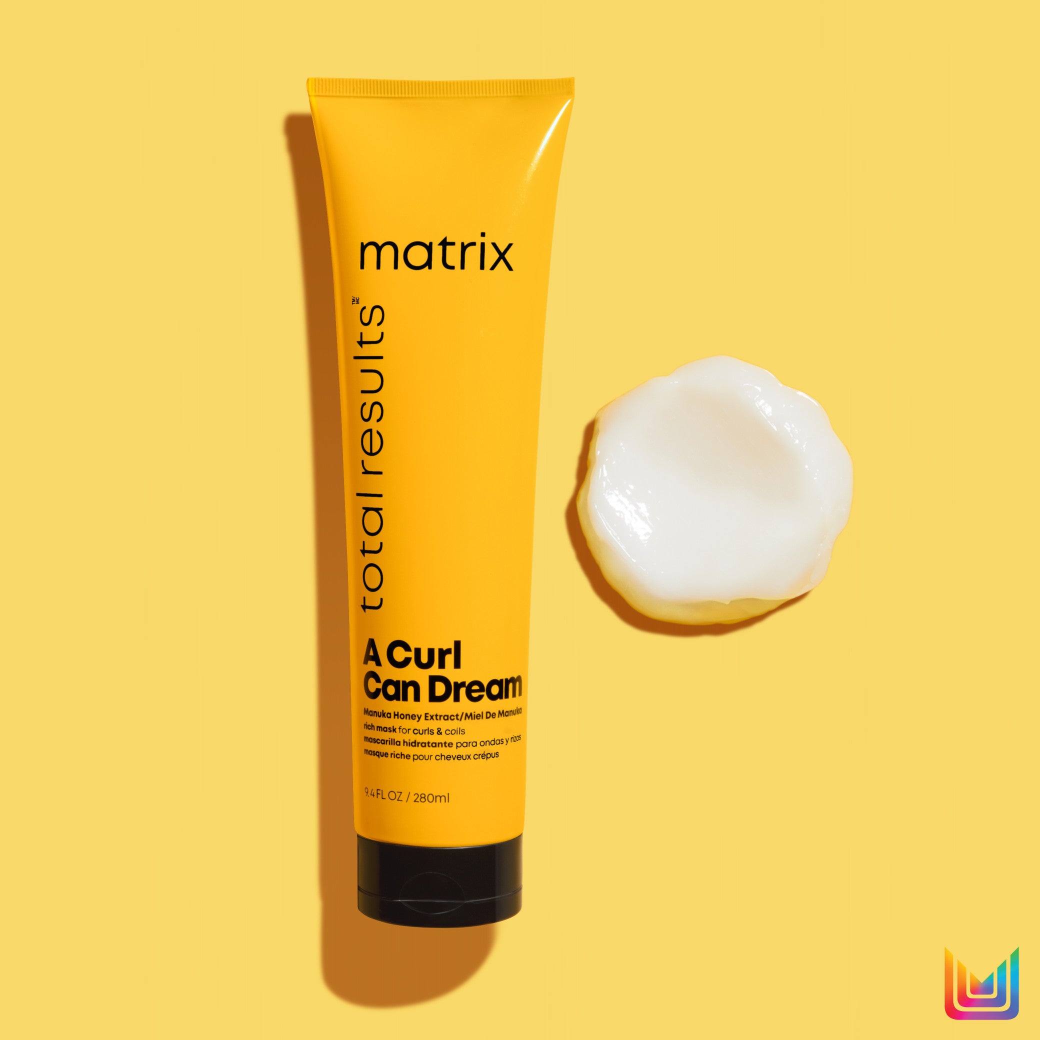 Matrix A Curl Can Dream Rich Moisture Mask Liter / 33.8 oz | For Curls & Coils