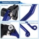 thumbnail image 4 of Palancas de freno y embrague cortas para Yamaha WR250F 2017-2022, palanca de freno de manillar de motocicleta, aleación de aluminio, azul sólido, 1 par, 4 of 6