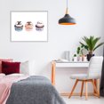 thumbnail image 2 of Stupell Industries Chic Fashion Cupcake Trio White Framed Giclee Art design by Amanda Greenwood, 16 x 20, 2 of 8
