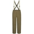thumbnail image 2 of Little Donkey Andy Men's Ski Bibs Insulated Snow Pants , Water Resistant Snowboard Pants Winter with Detachable Suspenders ( Dark Olive M ), 2 of 7