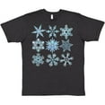 thumbnail image 3 of Inktastic Winter Snowflakes T-Shirt, 3 of 5