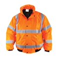 thumbnail image 2 of Scan Hi-vis Orange Bomber Jacket, 2 of 2