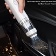 thumbnail image 4 of Upgrade Slim V8 Mate Cordless Car Vacuum Cleaner With 19000PA High Power Suction And 2 Speeds Control, Portable Handheld Vacuum With 30 Mins Long Runtime And 150ml Dust Cup, 4 of 6