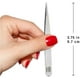 thumbnail image 3 of Regine Suiza | Pinzas para astillas | 100% hecho a mano | Acero inoxidable de grado quirúrgico | Pinzas profesionales para pelos encarnados y astillas | Adepaton CJWUS-6078, 3 of 7