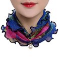 thumbnail image 1 of Neck Scarf Lightweight Soft Versatile Loop Scarf Head Wrap Scarf for Women Lady, 1 of 10