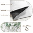 thumbnail image 6 of 8'x10' Area Rugs, Teal Summer Eucalyptus Leaves Indoor Outdoor Area Rug for Living Room Bedroom, Spring Floral Botanical Washable Bathroom Rugs Kitchen Floor Carpet Mats Home Decor Aesthetic, 6 of 8