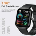 Smart Watch for Men Women (Answer/Make Call), 1.96"HD Smartwatch with