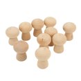thumbnail image 4 of Tebru Unfinished People Peg,10PCS Wooden Peg Dolls Wear Resistant  Production Log Peg Dolls Wooden Mushroom Unfinished For Colored Drawing,Peg Dolls Unfinished, 4 of 8