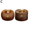 thumbnail image 3 of Diffuseur d'Aromathérapie, 2 en 1 Bois Métal Bougie Cuisson Théière Nouveau Chinois, 3 of 5
