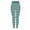 Green, variant on Women's Halloween Striped Print Leggings, Stretch Casual Sports Fitness Tight Yoga Pants Camouflage 3XL
