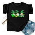 thumbnail image 4 of Chemises de la Saint-Patrick pour Femmes Saint-Valentin Imprimé Hiver Décontracté Floral Haut Saint-Patrick, 4 of 4