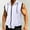 White, variant on Miqool Sleeveless Hoodies for Men Zip Up Workout Hoodie Gym Athletic Tank Tops Lightweight Hooded Sweatshirt