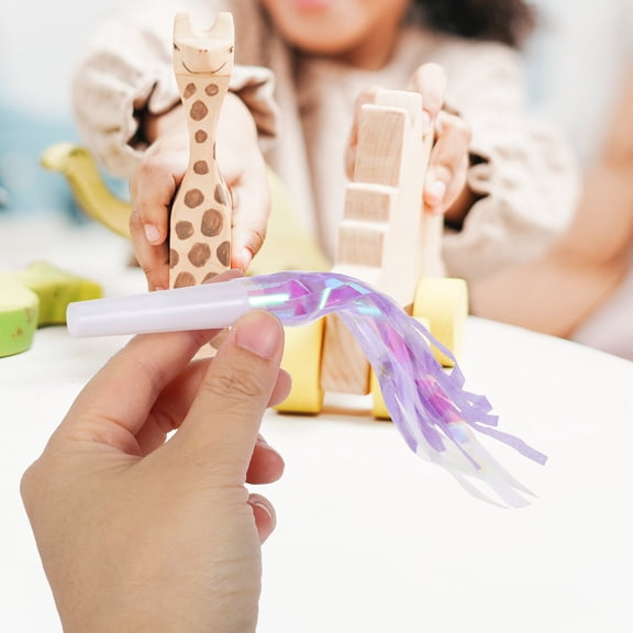 BESTOYARD 12Pcs Party Horns Whistles Assorted Color Paper Plastic Funny Noise Makers