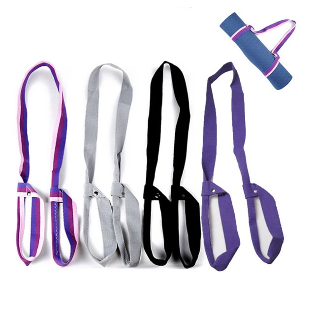 SASABAXI Sangle de Tapis de Yoga Lot de 1 pour Tapis de Transport avec Boucles Réglables 68.5x1.5x0.2in