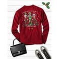 thumbnail image 6 of Blessed Girl Womens Long Sleeve T-Shirt Nutcracker, True Red, 3X, 6 of 6