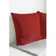 thumbnail image 5 of Cushion Covers 2pc Set (50 X 50 Cm) - Sunbeam Yellow - Solid Dyed Cotton Canvas, 5 of 5