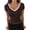 BD34_Gray, variant on Womens Summer Tops Short Sleeve Basic Casual Deep V Neck T-Shirts Trendy Ribbed Knit Tee Gray 2XL