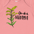 thumbnail image 4 of Inktastic Omaha, Nebraska Goldenrod Flower Boys or Girls Baby Bodysuit, 4 of 5