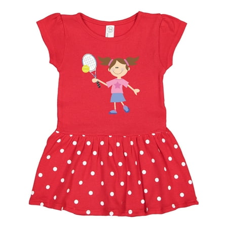 

Inktastic Tennis Girl Gift Toddler Girl Dress