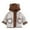 Beige, variant on Kids Boys Girls Winter Coat Fleece Lined Quilted Puffer Jacket Thermal Padded Coats Children's Cotton Hooded Jacket Warmth Thick Outerwear Kids Clothes Beige