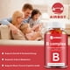 thumbnail image 5 of Complejo de vitamina B: aumenta la energía, estimula el metabolismo, mejora el estado de ánimo, alivia el estrés - 60 gomitas, 5 of 5