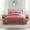 Flamingo Pink/Cloudstone, variant on LammaLoe Twin Comforter Sets, 2 Piece Botanical Bed in a Bag, Reversible Bedding Comforter Set with Sheets, Modern Bed Set, Gentle Pine/Cloud Stone
