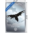 thumbnail image 3 of Marvel Heroic Silhouette - Falcon Wall Poster, 22.375" x 34", Framed, 3 of 3