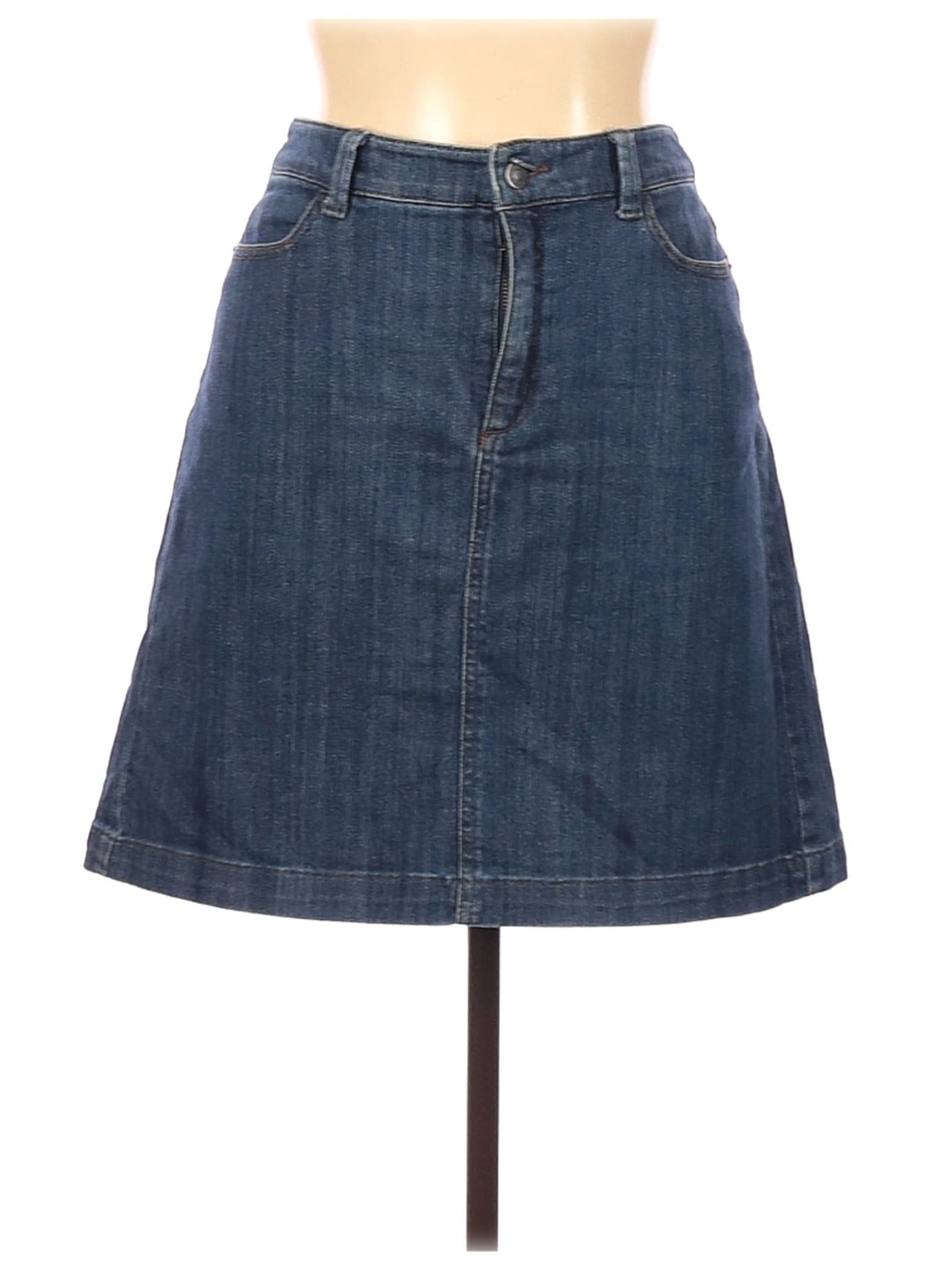 eddie bauer denim skirt