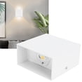 thumbnail image 4 of Up Down Wall Light, High Strength Protection 7W Wall Lamp High Conversion Rate Stylish And Simple  For Rooms Stairs Corridors For Exhibition Halls Bars White Shell-Warm Light, 4 of 8