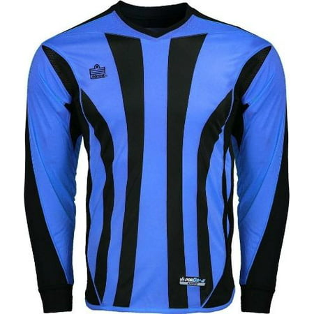 Admiral Bayern ADULT Padded Elbow Soccer Goalie Jersey, Italy Blue /