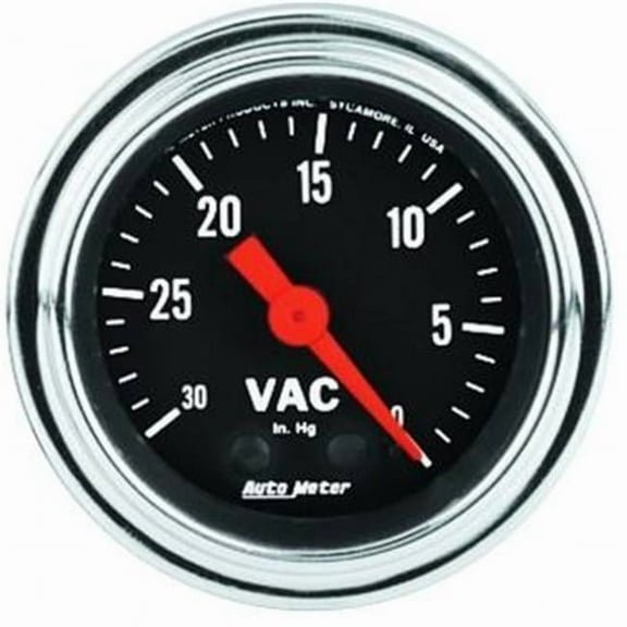 2484 Traditional Chrome - Mechanical Vacuum Gauge - 2.06 in.
