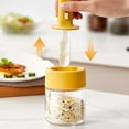 thumbnail image 4 of Oleegame 2PC Spice Dispenser Mini Seasoning Jar Jars With Label Combination Seasoning Box Set Household Retractable Glass Seasoning Jar Salting Shaker Sealed Wet Proof Seasoning Box Glass Jars Wi, 4 of 9