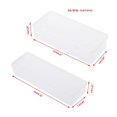 thumbnail image 2 of Rectangular Plastic Clear Storage Box Jewelry Container for Case Bead Organize, 2 of 4