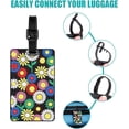 thumbnail image 3 of Luggage Tag Tags,Handbag Tag Silicone Luggage Tags,Luggage Suitcase Tags (6PCS) JU, 3 of 5