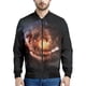 thumbnail image 5 of Chaqueta con cremallera y estampado de universo colorido para hombre, abrigo con estampado 3D de galaxia y espacio, chaquetas casuales holgadas, ropa de calle, mangas largas, 5 of 5