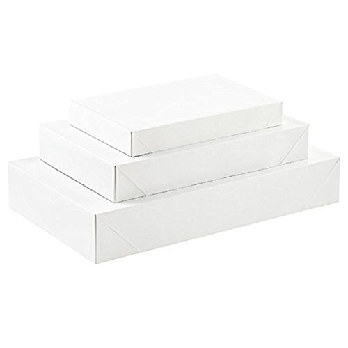 White Gift Box - 10 Pack Assortment - Great For All Occasions: Birthdays, Hol
