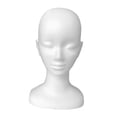 thumbnail image 1 of Foam Mannequin Head Holder Scarf Jewelry Display for Jewelry Styling Headset style A, 1 of 8
